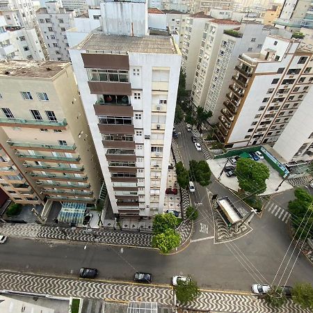 Flat - Acomoda Ate 4 Hospedes - Bairro Do Gonzaga - Santos Sp Zewnętrze zdjęcie