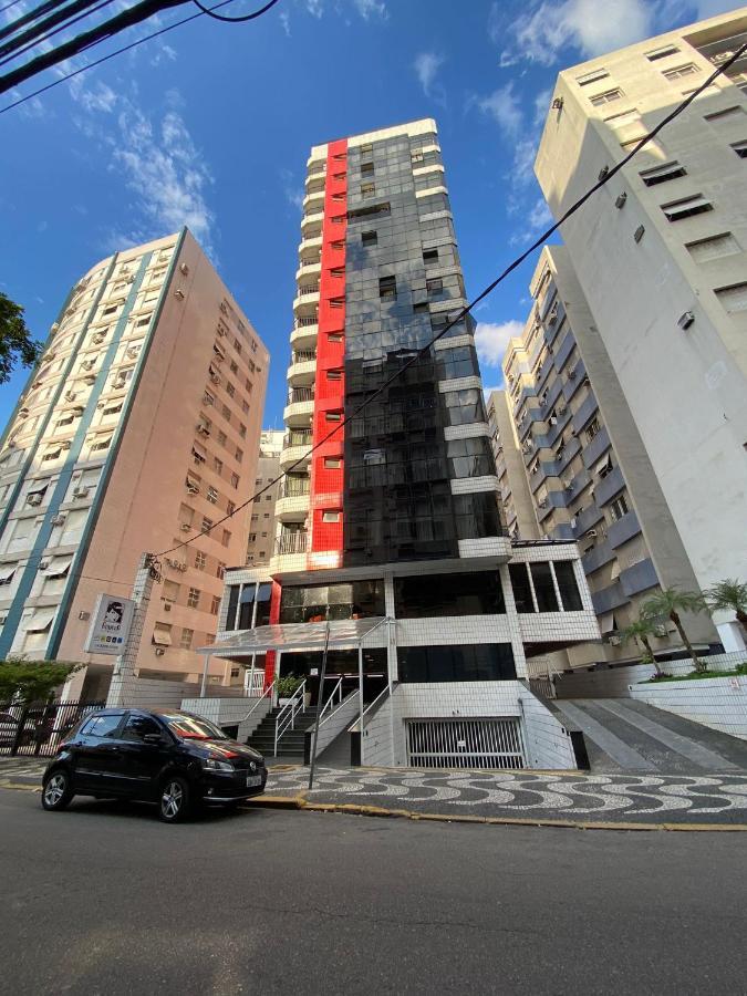 Flat - Acomoda Ate 4 Hospedes - Bairro Do Gonzaga - Santos Sp Zewnętrze zdjęcie