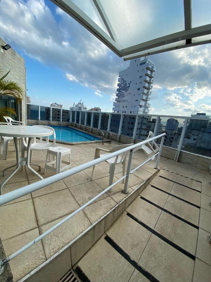 Flat - Acomoda Ate 4 Hospedes - Bairro Do Gonzaga - Santos Sp Zewnętrze zdjęcie