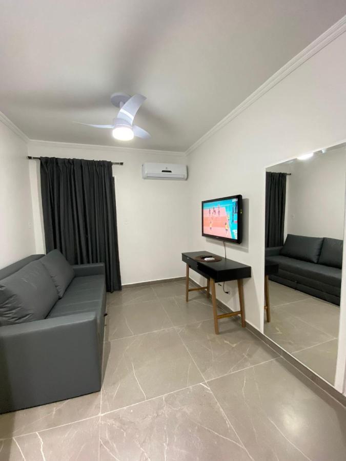 Flat - Acomoda Ate 4 Hospedes - Bairro Do Gonzaga - Santos Sp Zewnętrze zdjęcie