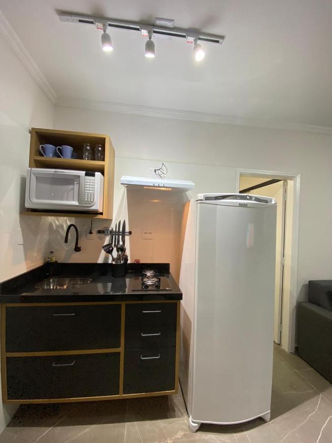Flat - Acomoda Ate 4 Hospedes - Bairro Do Gonzaga - Santos Sp Zewnętrze zdjęcie